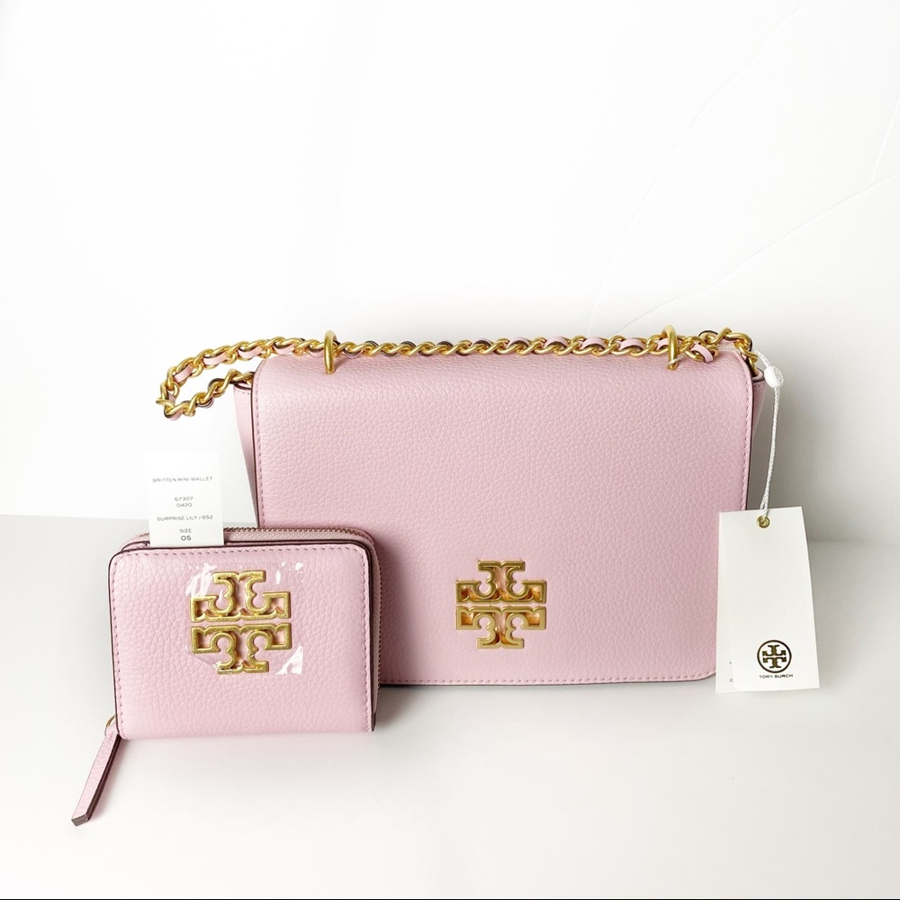 FIRM TORY BURCH Britten Adjustable Bag Wallet NWT